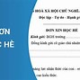 Hồ Sơ Nhập Học Trẻ Mầm Non