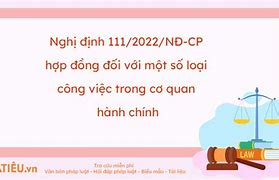 Hợp Đồng Lao Động Theo Nghị Định 111 Có Được Hưởng Phụ Cấp Công Vụ Không